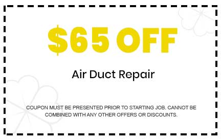 Discount on Air Duct Repair